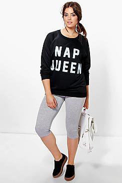 Boohoo Plus Kassie Crop Skinny Legging