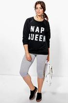 Boohoo Plus Kassie Crop Skinny Legging