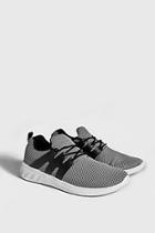 Boohoo Two Tone Knitted Running Sneaker