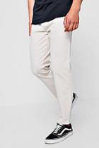 Boohoo Stone Jogger Style Chino Trouser