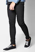 Boohoo Super Skinny Biker Panelled Jeans