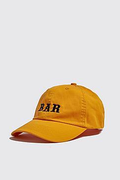 Boohoo 'bar' Embroidered Cap
