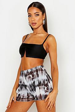 Boohoo Tie Dye Beach Shorts