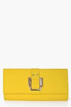 Boohoo Alexis Double Square Fitting Clutch Bag