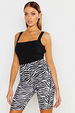 Boohoo The Zebra Cycling Short