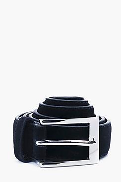 Boohoo Faux Suede Belt With Metal Buckle Multipack