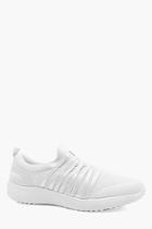 Boohoo Space Dye Lace Up Running Trainers