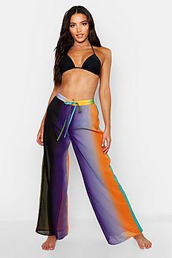 Boohoo Rainbow Beach Trouser