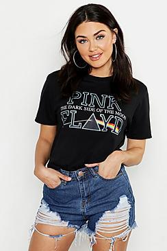 Boohoo Pink Floyd Oversized Licence T-shirt