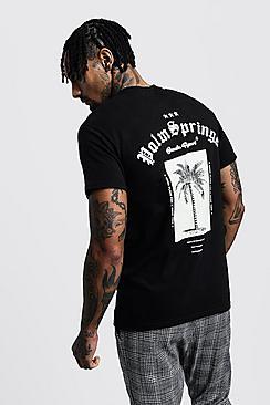 Boohoo Hawaii Back Print T-shirt