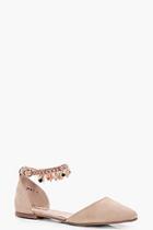 Boohoo Nora Embellished Pointed Flats