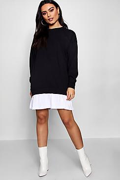 Boohoo 2 In1 Sweater Dress