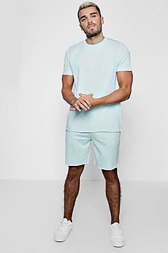 Boohoo Man Signature T-shirt & Short Set