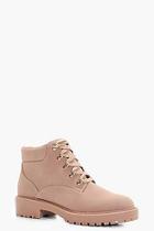 Boohoo Low Ankle Chunky Hiker Boot