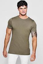Boohoo Curve Back T-shirt With Centre Seam