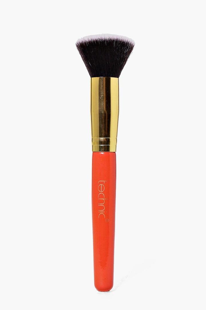 Boohoo Stippling Foundation Brush Orange