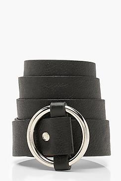 Boohoo Ring Buckle Boyfriend Belt