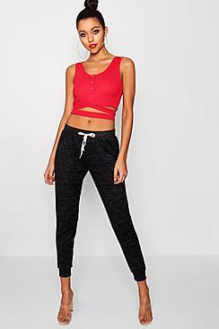 Boohoo Fran Soft Knit Jogger
