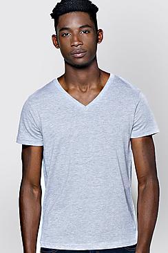 Boohoo Basic V-neck T Shirt