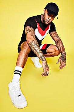 Boohoo Colour Block T-shirt & Short Set
