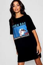 Boohoo Disney Aladdin And Jasmine Sleep Tee