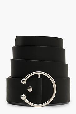 Boohoo Horseshoe Buckle Boyfriend Belt