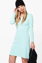 Boohoo Sophie Skinny Fit Bodycon Knitted Dress