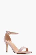 Boohoo Eve Wide Fit Low Heel Two Part