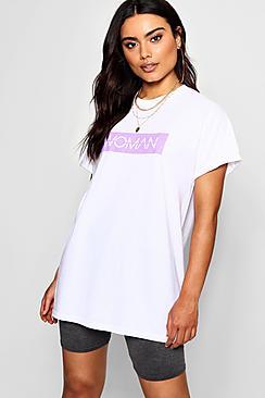 Boohoo Freya Woman Pastel Slogan Tee
