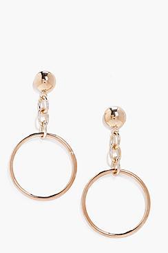 Boohoo Annabel Ball Stud & Hoop Earrings