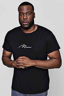 Boohoo Big And Tall Man Signature T-shirt