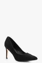 Boohoo Anna Wide Fit Pointed Low Heel Courts