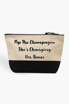 Boohoo Slogan Bridal Make Up Bag