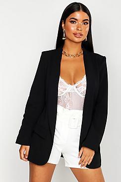 Boohoo Petite Longline Blazer