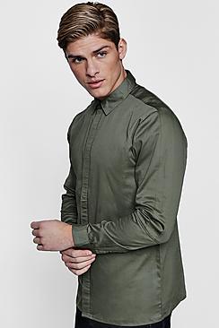 Boohoo Slim Fit Smart Shirt