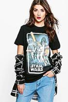 Boohoo Tasha Star Wars Licence T-shirt