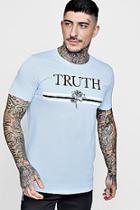 Boohoo Truth Crew Neck T-shirt