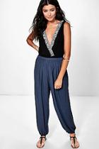 Boohoo Valera Slouchy Jersey Trousers