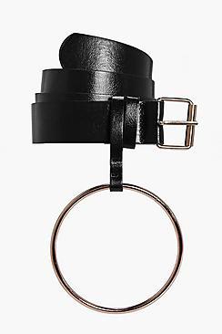 Boohoo Mollie Oversize Loop Detail Belt