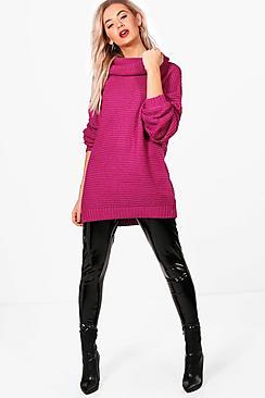Boohoo Amy Oversized Chunky Jumper