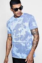 Boohoo Stay Chilled Tie Dye T-shirt