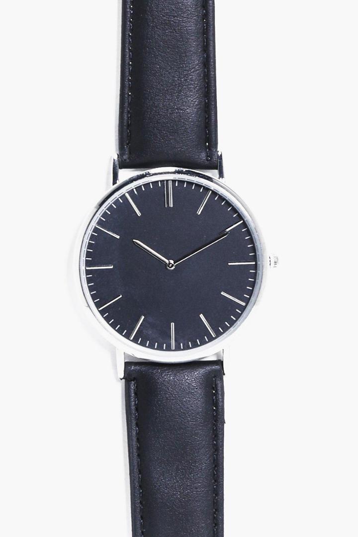 Boohoo Classic Watch Black