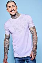 Boohoo Faded Floral Muscle Fit T-shirt