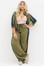 Boohoo Jordyn 3 Side Stripe Pant
