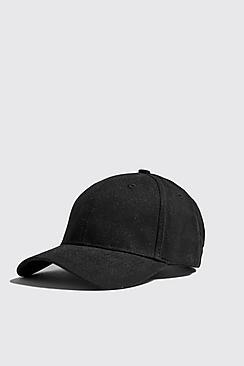 Boohoo Man Two Stripe Side Embroidered Cap