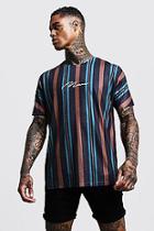 Boohoo Man Signature Oversized Stripe T-shirt