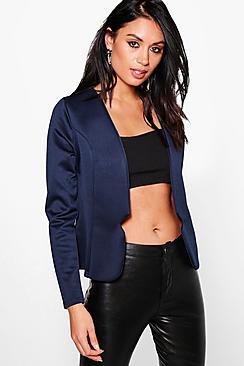 Boohoo Lexi Notch Scuba Blazer