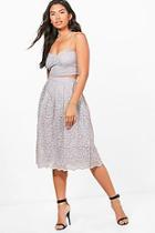 Boohoo Boutique Embroidered Skirt Co-ord