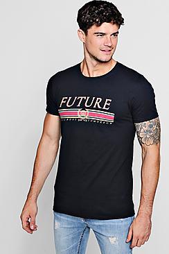 Boohoo Future Crew Neck T-shirt