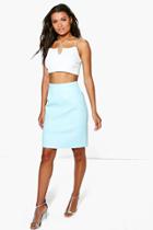 Boohoo Ruby Mini Skirt Green